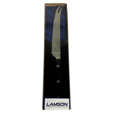 Lamson Forged High Carbon Stainless Steel Earth Series 49817 Tomato Serrated 5''