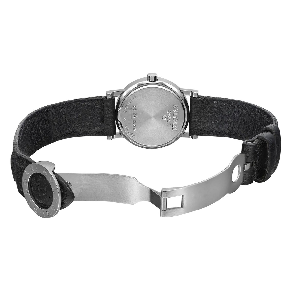 Bvlgari Bvlgari 26mm Steel Black Dial Quartz Ladies Watch BB