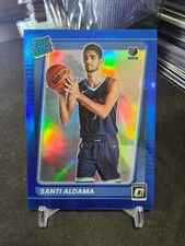 2021-22 Panini Donruss Optic Santi Aldama #176 Blue 19/59 RC!