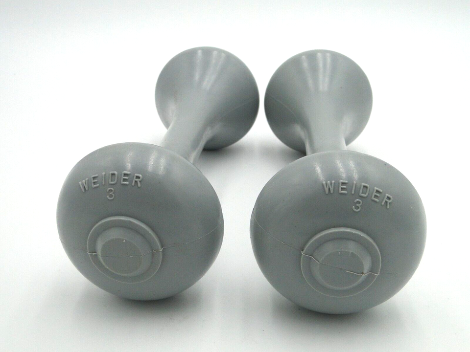 Joe Weider Slim-Bells Vintage Plastic 3lb Dumbbells Weights | eBay