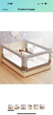 Strentiki Toddler queen Size Bed Rails Set 79  -79  -59  