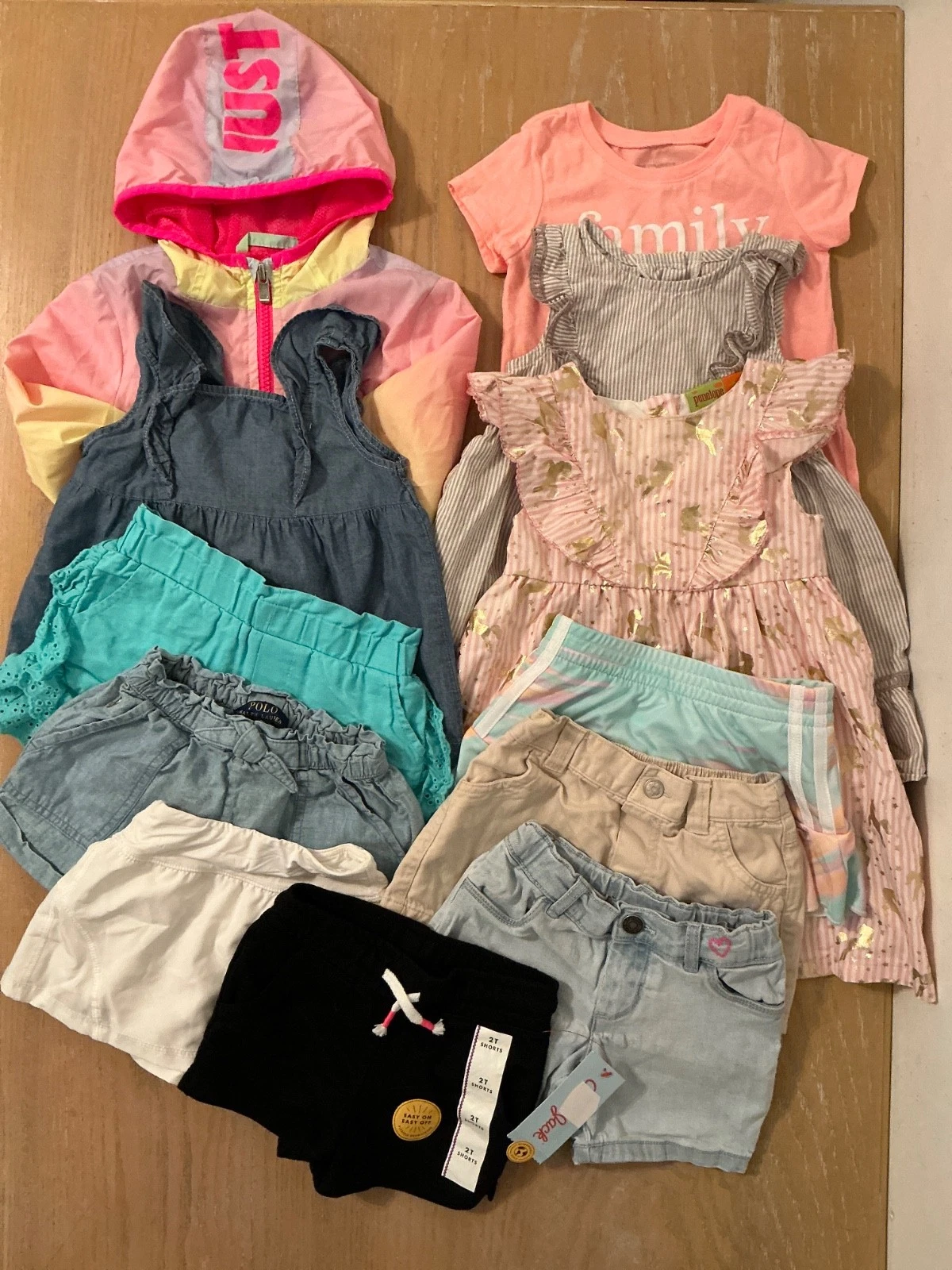 Carter's, Cat & Jack, Others Toddler Girls Clothing Lot of 12 (1 New) Size 2, 2T
