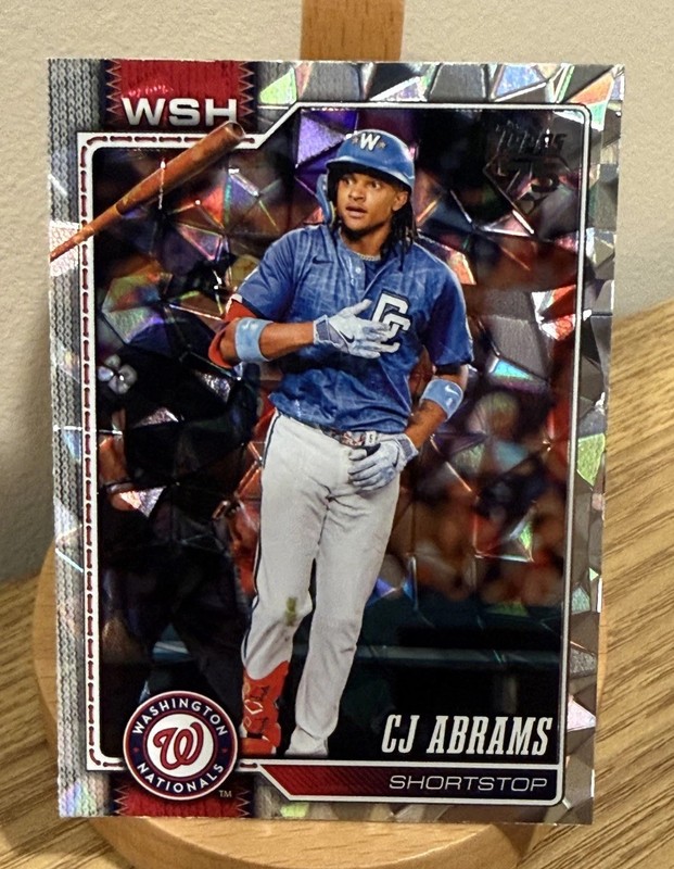 2026 Topps Series 1 - C.J. Abrams #152 Diamante Foil - Washington Nationals 