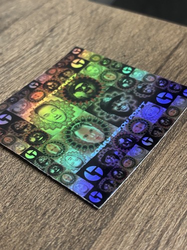 Disco Biscuits 3.0 We Like To Party - Aufkleber - 3” x 3” holografisch - Bild 2 von 3