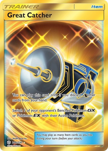 Great Catcher (Secret) Holofoil 264/236 SM - Cosmic Eclipse