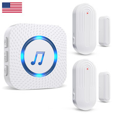 Door Chimesanjie Wireless Door Sensor Chime When Door Opensdoor Entry Alarm