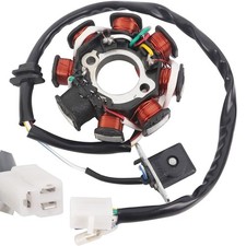 Magneto Ignition Stator 5 wires AC 8 Poles GY6 engine 49cc 50cc 80cc 100cc 12...