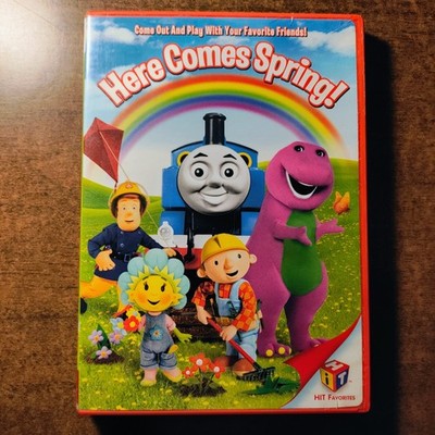 Here Comes Spring 2009 DVD With Barrny Bob Builder Thomas Tank Engine OOP