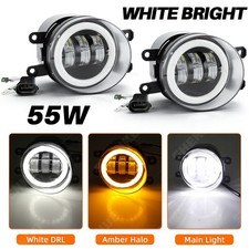 Pair White Led Fog Light Bumper Driving Lamp For Subaru Impreza 2020-2024 Pair White Led Fog Light Bumper Driving Lamp For Subaru Impreza 2020-2024