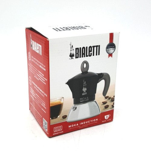 Bialetti Kaffeemaschine Küchenhelfer Moka 2 Tassen Induktion Geeignet für alle O