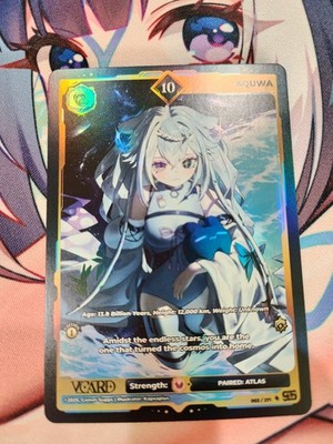 VCard Divine Chaos 1st Edition Aquwa (PL 10) Ultra Rare 003/271