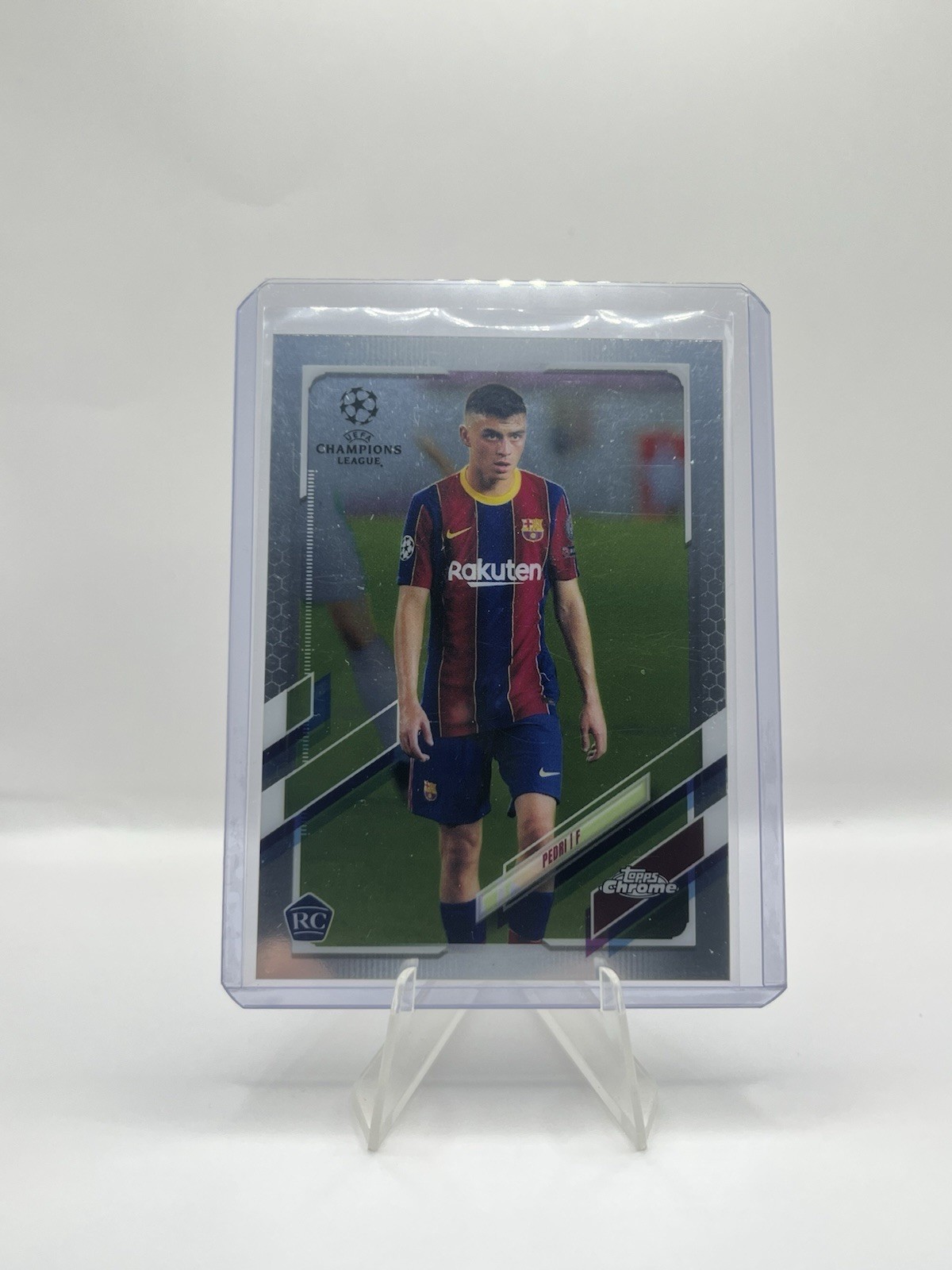 2020-21 Topps Chrome UCL Pedri (RC)