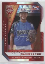 2021 Panini Elite Extra Edition Prime Numbers C Die-Cut /164 Juan De La Cruz 0w7