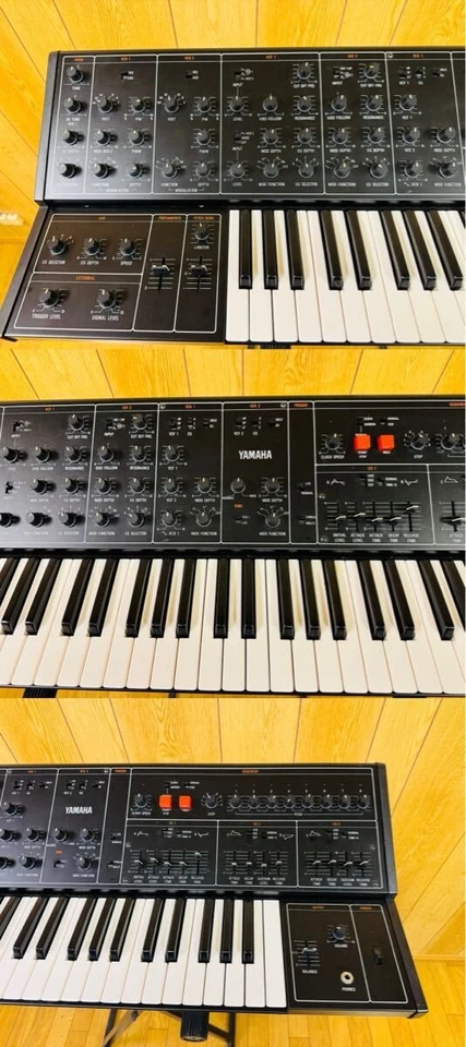Yamaha CS-30 Vintage Analog Synthesizer Keyboard w/ Hard Case Working Japan JP - Image 4 of 4
