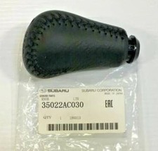 Subaru Genuine 35022ac030 Gc8 Impreza Wrx 5mt Leather Shift Knob Sti