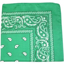Paisley Cotton Bandanas Extra Large Unisex Pack of 2 Headwrap Scarf Handkerchief