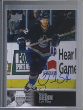2020-21 Ultimate Collection 1997 Legends Signatures Daniel Sedin Auto HOF 4mu