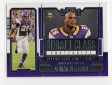 2023 Panini Contenders #HDC-AP Adrian Peterson Historic Draft Class Contenders