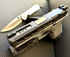 Zaffiri Glock 19 Gen 4 Slide Ported Barrel Complete G19 Upper RMR Cut FREE KNIFE