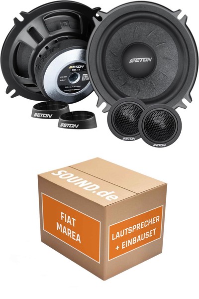 Lautsprecher Boxen Front Eton PRA13 FüR Fiat Marea 2X Tief-MitteltöNer 2X Hochtö-image