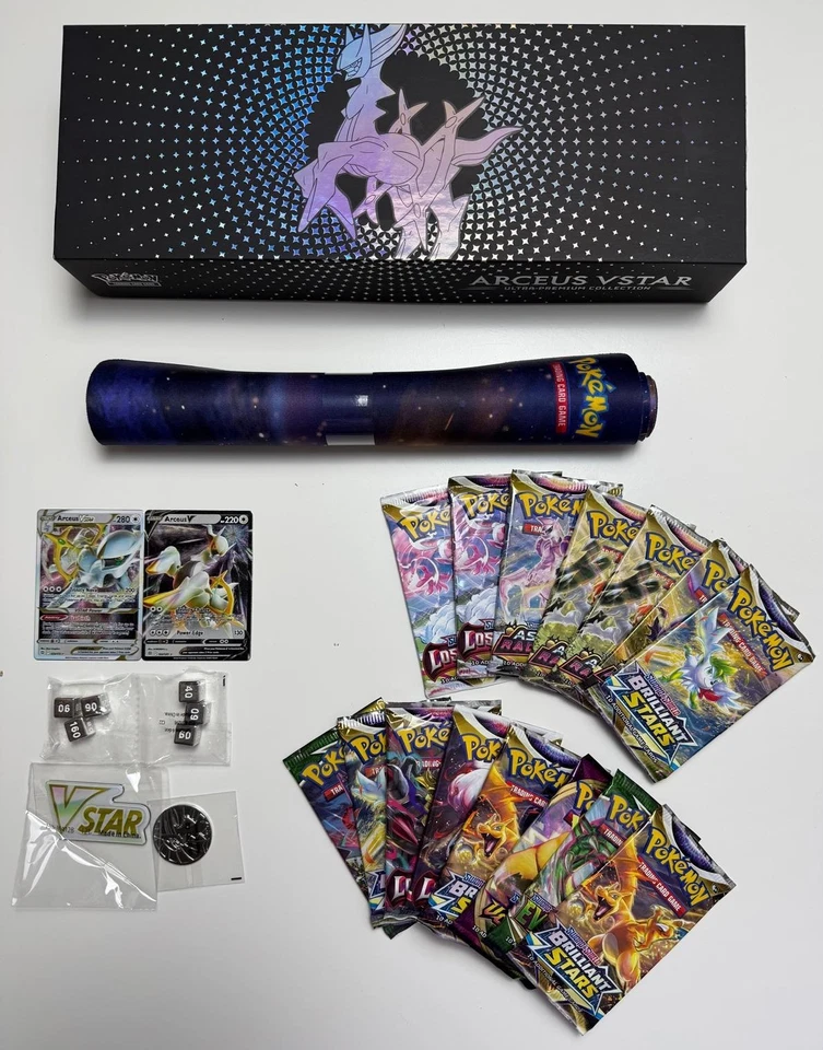 Pokémon TCG Arceus VSTAR Ultra Premium Collection – Geöffnet / Unvollständig - Bild 4 von 4