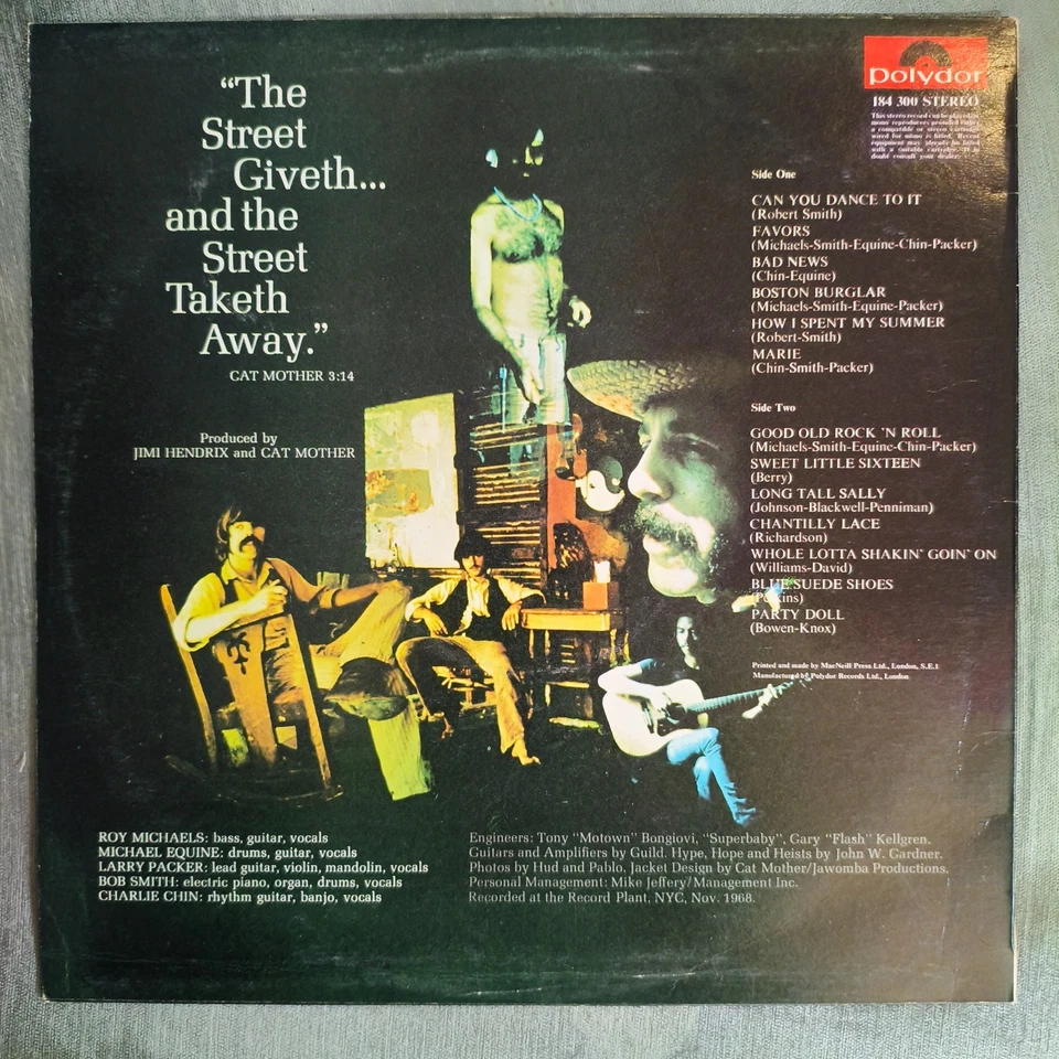 Cat Mother And The All-Night Newsboys The Street Giveth...And The Street Taketh Foto 2 de 4