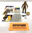 VINTAGE GI JOE 1985 DUSTY DESERT TROOPER SERIES 4 V1 COMPLETE FULL CARD CUT