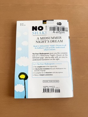 No Fear Shakespeare: A Midsummer Night's Dream von William Shakespeare 