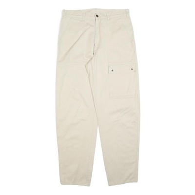 LEVI'S Damen Beige Straight Leg Baumwollmix Regular Fit Hose W31 L31