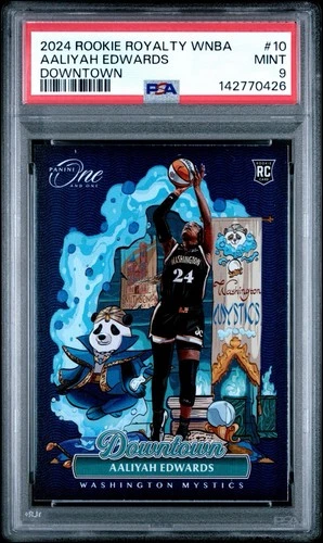 Aaliyah Edwards 2024 Panini Aaliyah Edwards #10 Downtown