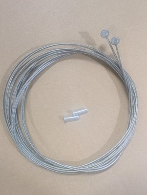 2 x Bremszug PROMAX Nirosta 1,5 x 2000 mm Shimano-Sram u. andere mit Endhülsen