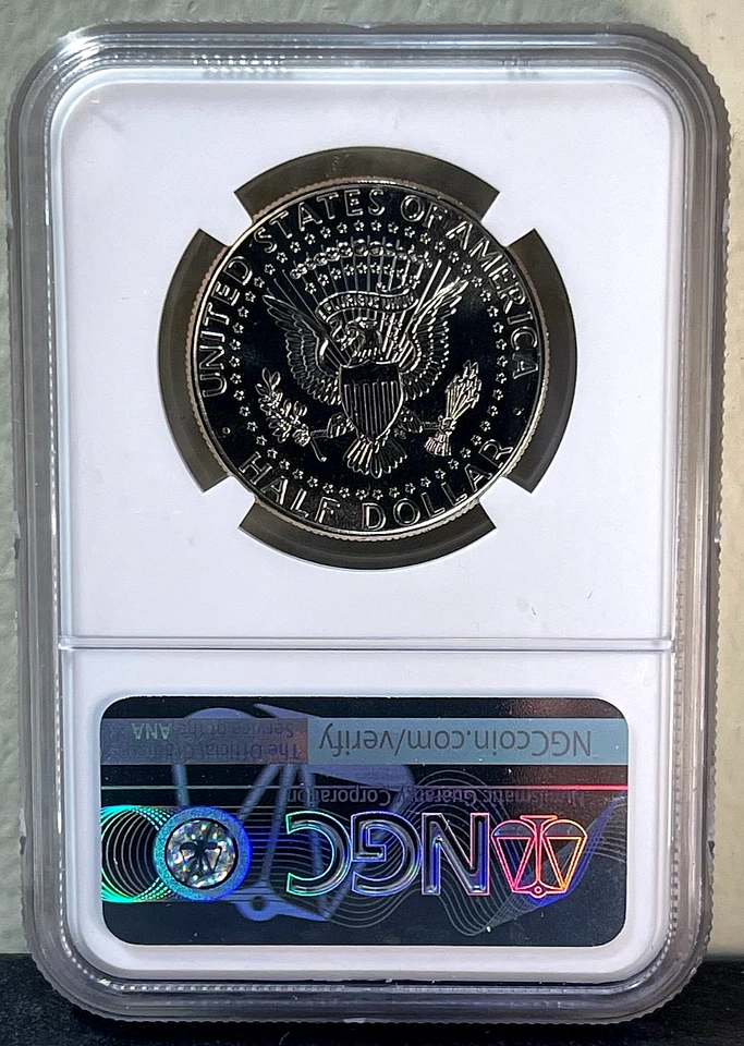 2019-D 50c Kennedy Half Dollar NGC MS 66 PL From Rocketship Mint Set-ER - Image 2 of 2