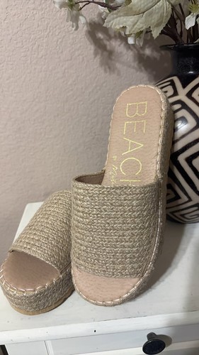 Beach by Matisse Woven Platform Sandals