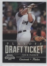 2011 Playoff Contenders Draft Tickets 35/99 Nick Fleece #DT19 0c2