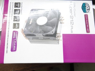 Cooler Master Hyper 212 plus -- CPU Air Cooler   suppors LGA1155 -- NEW