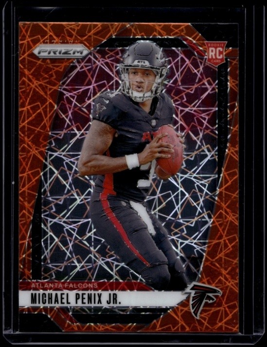 2024 Panini Prizm Football Michael Penix Jr. #378 RC Rookie Lazer