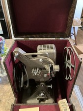 Art Deco Collectible Keystone Model A-82 16mm Movie Projector W/Accessories