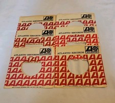 45 RPM 7" RECORD SLEEVES CO. SLEEVE 6 PACK SEE PHOTOS Atlantic Records SLV373