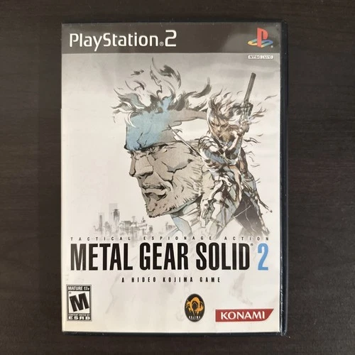 Metal Gear Solid 2 from Essential Collection PlayStation 2 PS2 CIB Mint Disc