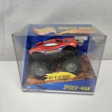 2001 Hot Wheels Monster Jam SpiderMan Monster Truck Mattel Wheels 89853
