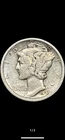 Mercury Dime 1929-D VF Silver