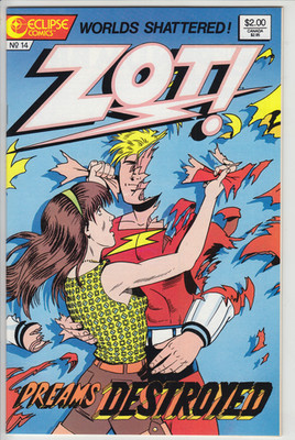 Zot! #14 (1987) VF/NM Eclipse Comics bag/board