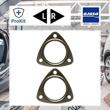 2x ORIGINAL® Ajusa Dichtung, Abgasrohr für Opel ZAFIRA / ZAFIRA FAMILY B ASTRA
