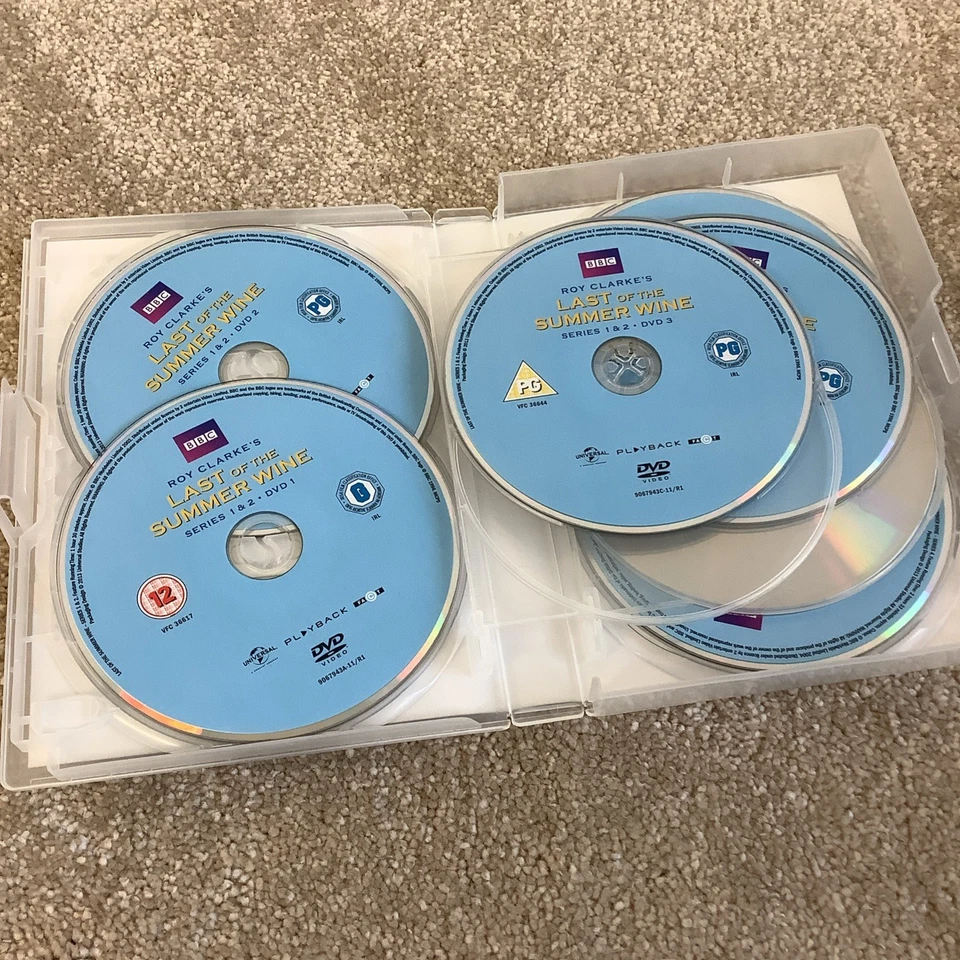 Last of the Summer Wine: Series 1-4 DVD (2016) Peter Sallis 7 Discs **FREE P&P** - Image 4 of 4