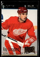 1994-95 Ultra #66 Ray Sheppard Red Wings Hockey Card 0102O