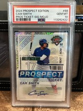 Cam Smith 2024 PANINI PROSPECT EDITION PROSPECT TICKET| SIGNATURE-MOJO