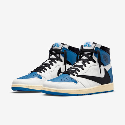 Nike Jordan 1 High OG Fragment Design x Travis Scott DH3227-105 Men's Size 13 US