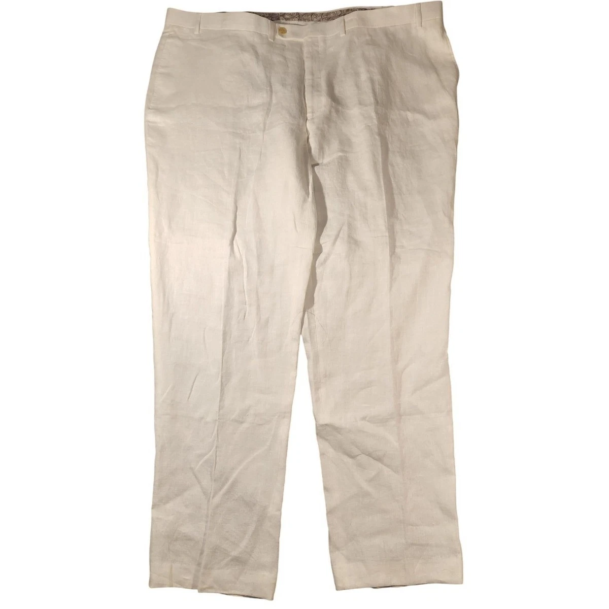 Lauren Ralph Lauren White Linen Pants for Men for sale | eBay