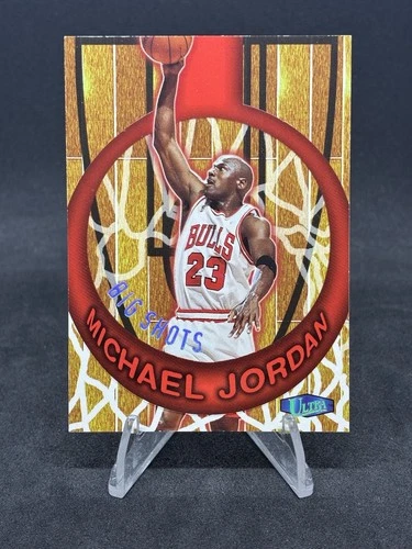 MICHAEL JORDAN 1997 Fleer Ultra RARE Insert “BIG SHOTS” Card 1 OF 15 Bulls!