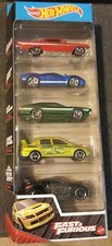 2020 HOT WHEELS FAST AND FURIOUS 5-PACK CAR SET BRAND NEW SEALED 